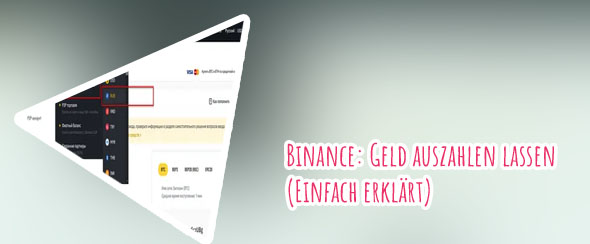 Binance bitcoin verkaufen