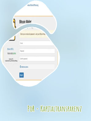 Create a bitcoin account